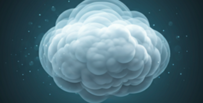 Cloud technology abstract